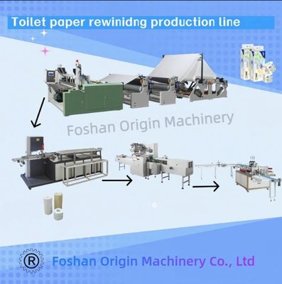 AC Frequency Conversion Drive Mode Tissue Paper Manufacturing Line for Customizable Production Net Paper Width 1575-3600mm