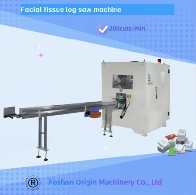 Facial Tissue Small Machine Box Package  With Steel To Steel Embossing Unit