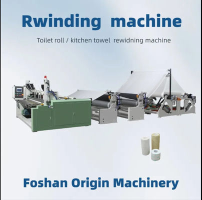 Automatyczna linia produkcyjna toalet / ręcznik kuchenny Jrt Maxi Rewinding Machinery