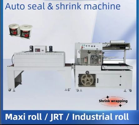 Rola toaletowa ręcznik kuchenny Maxi Roll wielokrotnie walcowane tkanki Linia produkcyjna maszyna zwojowa obróbka cięcia pakowanie
