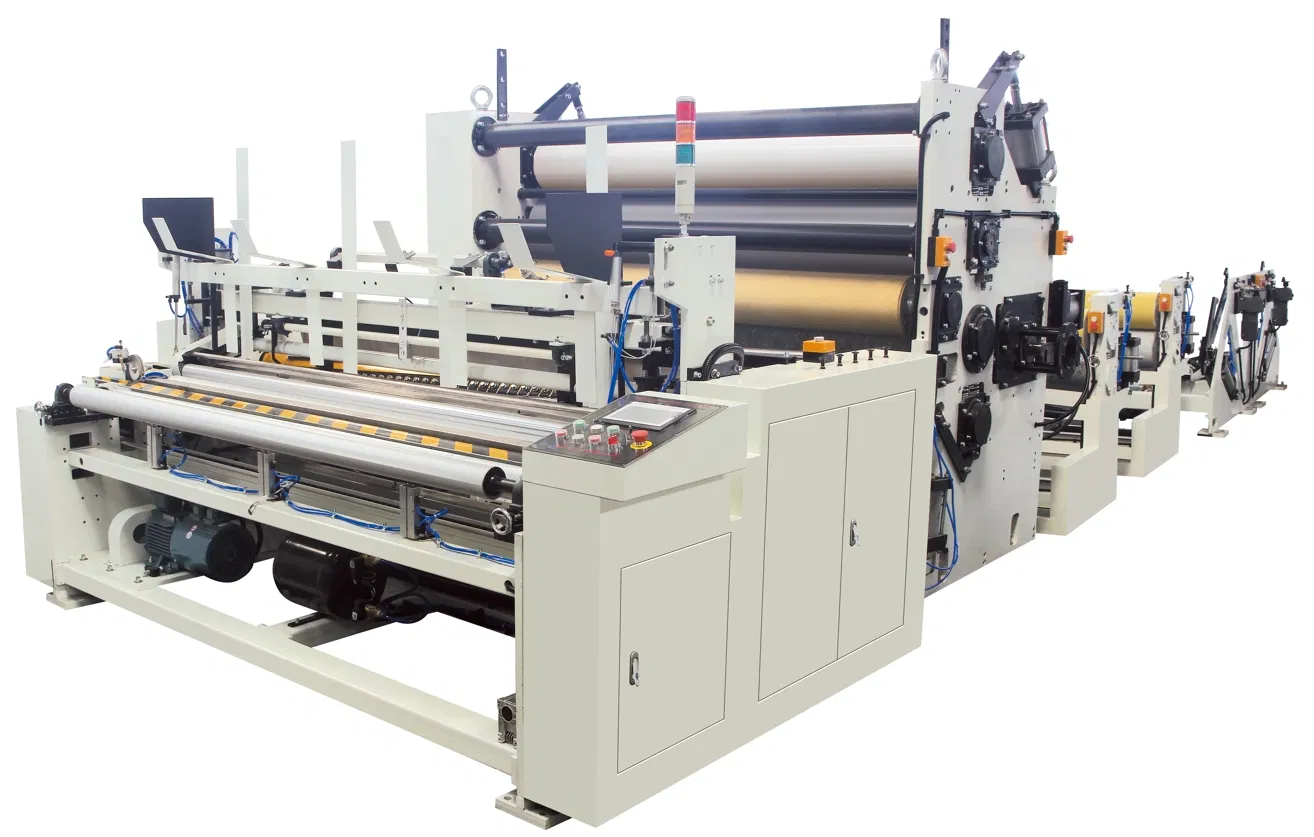 Automatyczna linia produkcyjna toalet / ręcznik kuchenny Jrt Maxi Rewinding Machinery 0