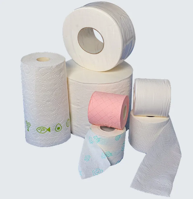 Rola toaletowa ręcznik kuchenny Maxi Roll wielokrotnie walcowane tkanki Linia produkcyjna maszyna zwojowa obróbka cięcia pakowanie 1